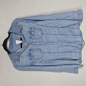 Chico's chambray shirt size 1